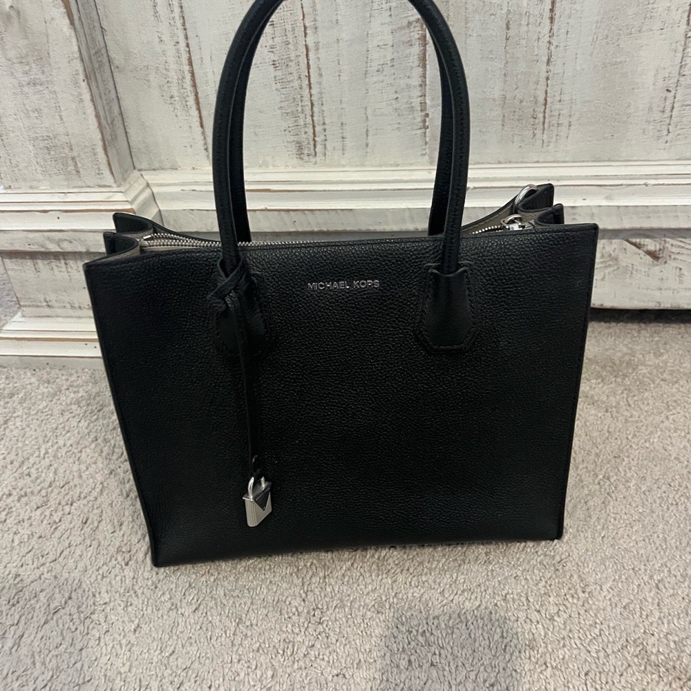 Michael Kors Black Satchel Bag